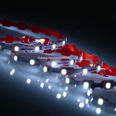 DC12V SMD2835 3000K Zigzag S Shape Type Bendable Flexible LED S Strip for Signage