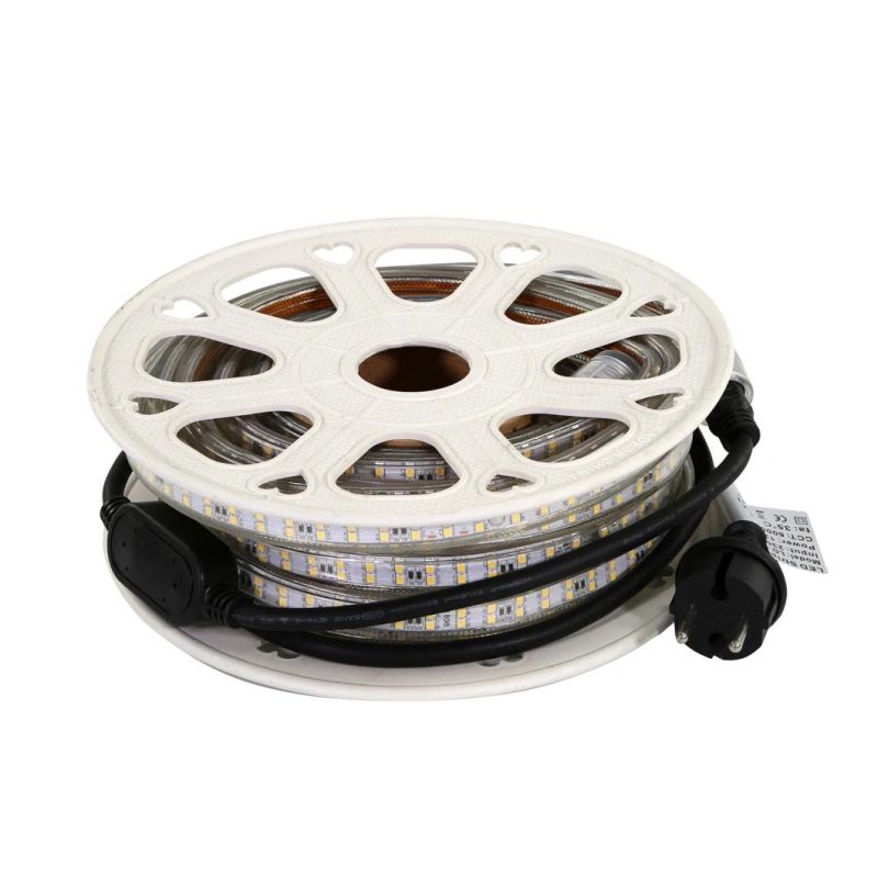 AC230V LED Strip Light Construction Light Working Light for Construction Site Outdoor Use Mobile Use Portable Use CE RoHS 10m Package with Plug