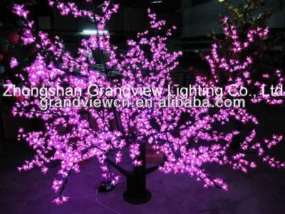 Bright Pink LED Cherry Blossom Tree Light for Street Garden Park Decoration