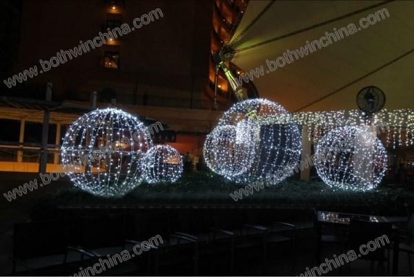 White LED Christmas Balls for Holiday Decoration