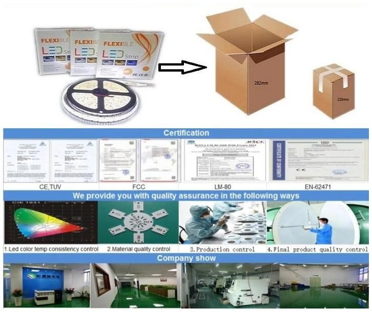 LED Light Manufacturer High Quality 5050 SMD LED Strip 14.4W