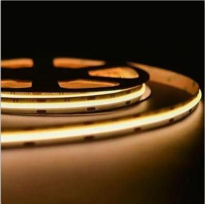 DOT Free DC12V 320 Chips/Meter IP20 Flexible COB LED Strip Lighting