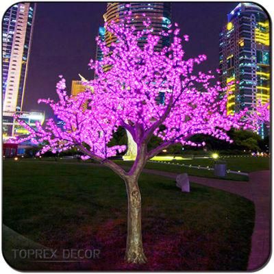 Christmas Outdoor Decoration High Waterproof LED Cherry Blossom Tree Light