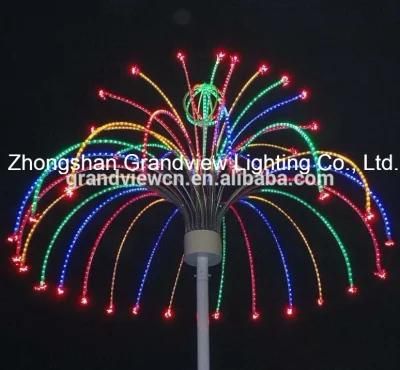 LED Colorful Christmas Main Street Fireworks Lights for Event Deco