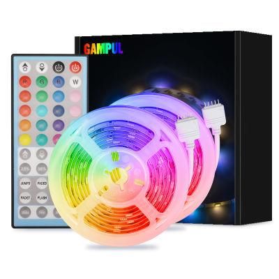 LED TV Backlight Price Motion Sensor LED Strip Lights with Remote Controller