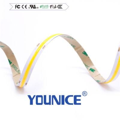 Tunable CCT COB Light Strip 504LED Dotless Pure Copper FPC