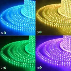 Shenzhen LED Exporter 5050 RGB LED Reop Line Changeable Color LED Strip Light