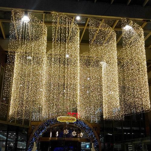 LED Waterfall Light Home Wedding Festivial Decoration LED Curtain Light