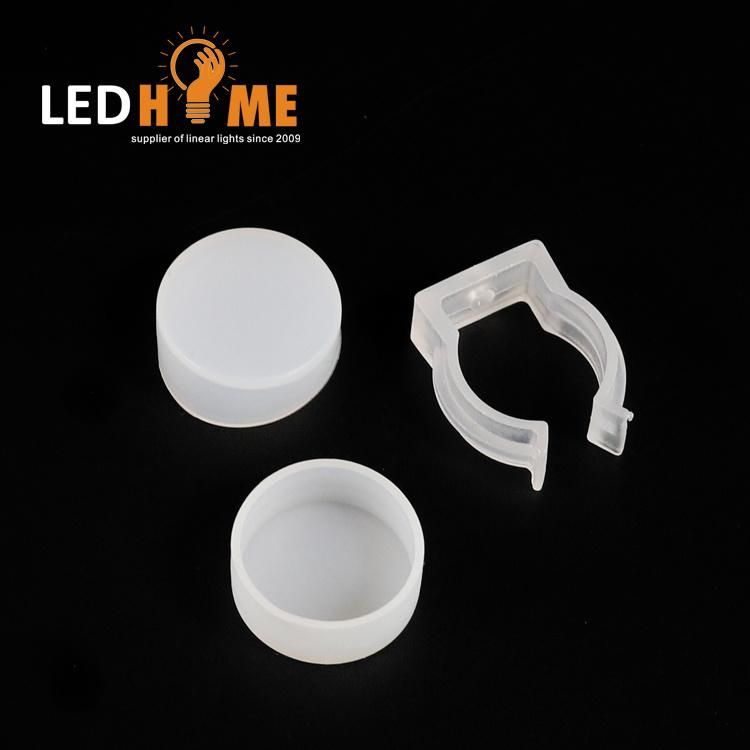 20*20mm Round Silicone Tube for Neon Lighting Light up 300 Degree