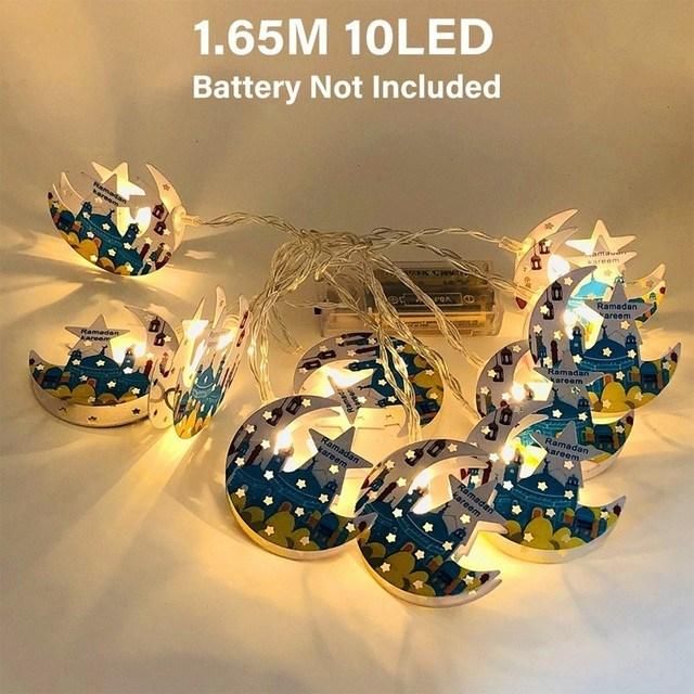 LED Ramadan Lights Decoration for Muslim Holiday Eid Festival LED String Lights