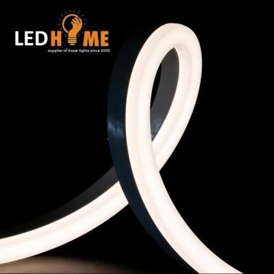 Three Sides Glowing Ap1220 RGB / White Color Neon Flex Profile Light Super Long Length 80m