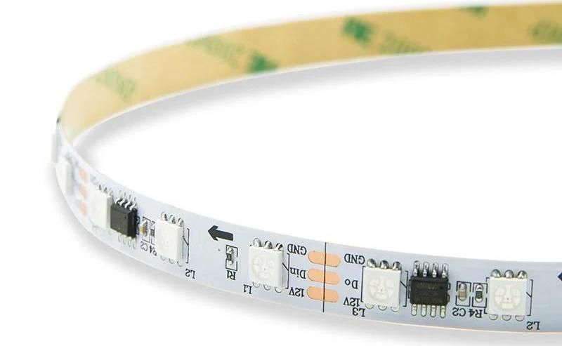 High Quality Ws2811 RGB Pixel LED Light 30LED/M Waterproof IP67 Silicone Tube Strip Outdoor Strip