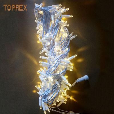 Outdoor Bad Weather Use Toprex Rubber Blister String Lights