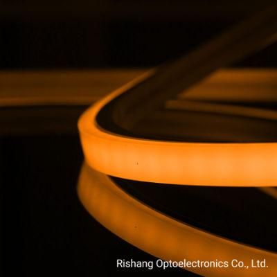 144LEDs/M 24V 10mm Silicone Extrusion IP66 Waterproof High Brightness Constant Current Square LED Flexible Neon Strip
