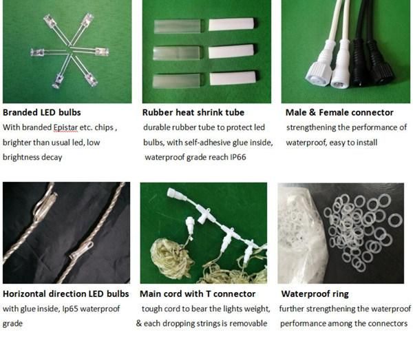 LED String Light LED Outside Street Decoration LED Decorative Light LED Curtain Light