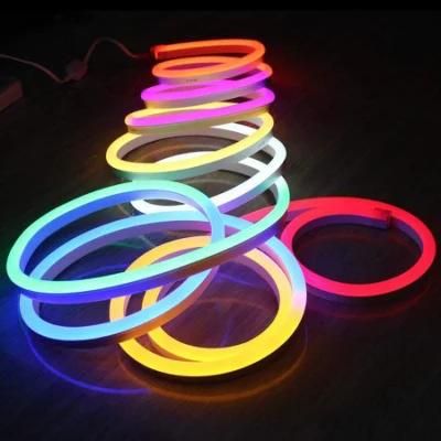 Christmas Home and Garden Decoration RGB Neon Sign LED Strip Light Remote Control Christmas Tree Light