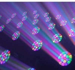 DMX Control 19PCS 15W 4in1 Pixel Beam Bee Eye Moving Head LED Beam Light