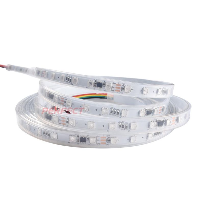 Addressable Pixel Ws 2811IC Color RGB 12V 30/60 LEDs Per Meter SMD 5050 12V IP65 LED Flexible Strips Lights