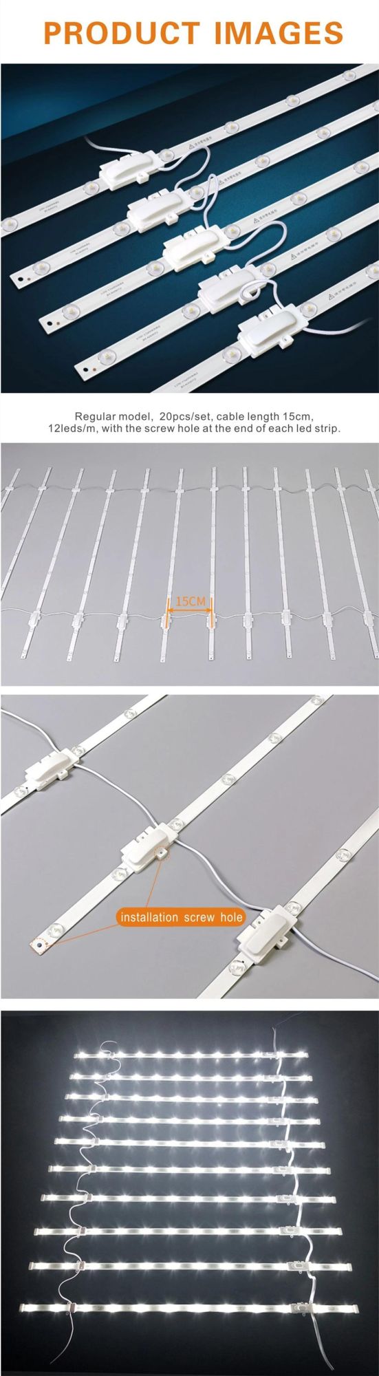 High Voltage Diffuse Light Strips LED Strip Engineering Waterproof Light Strip Bar