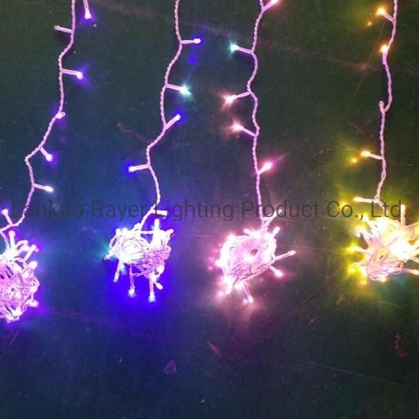 Colorful Lights Holiday Decoration PVC LED String Light