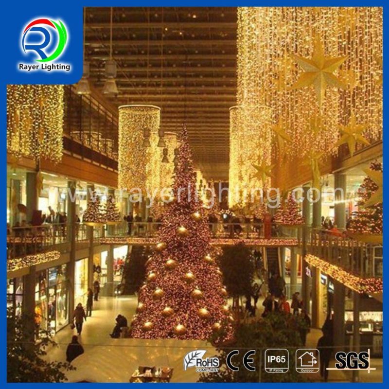 LED Christmas Fairy Hall Mall Festival Party Lights Outdoor LED Curtain Decorations