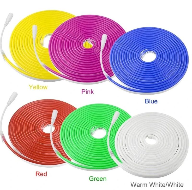 Waterproof IP68 12V Soft Silicone Rubber Tube Neon LED Strip Light