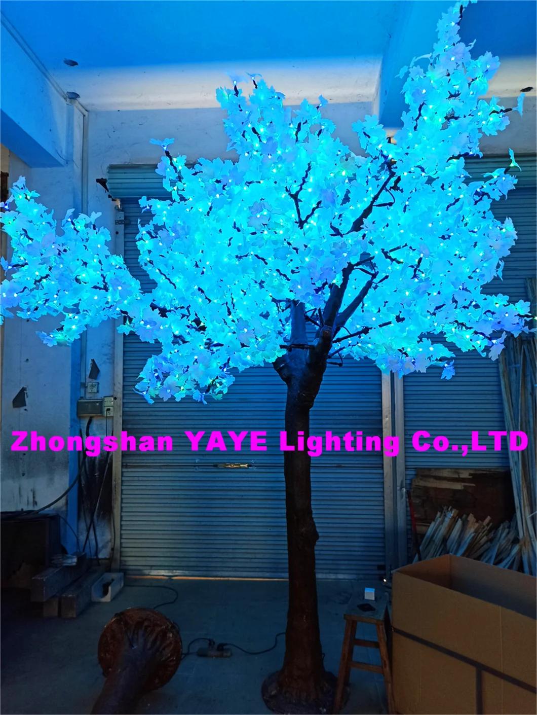 Yaye Hot Sell Outdoor LED Maple Tree Light / Pink LED Maple Tree /Lighted Maple LED Light