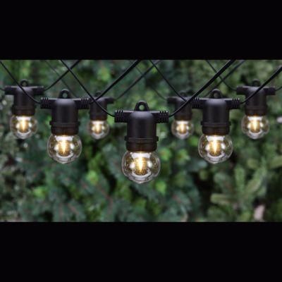 110V-240V LED Filament Bulb Globe Cafe Patio String Light