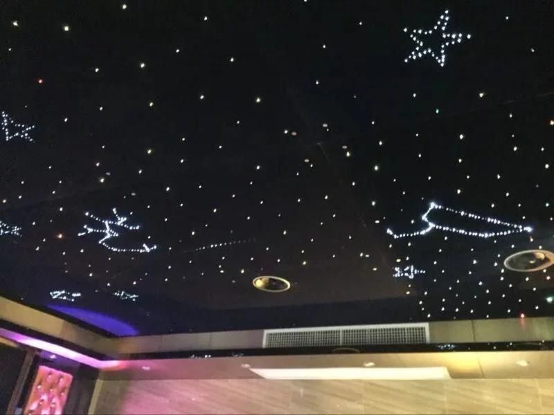 DIY Twinkle Fibre Optic Star Ceiling Light Panel