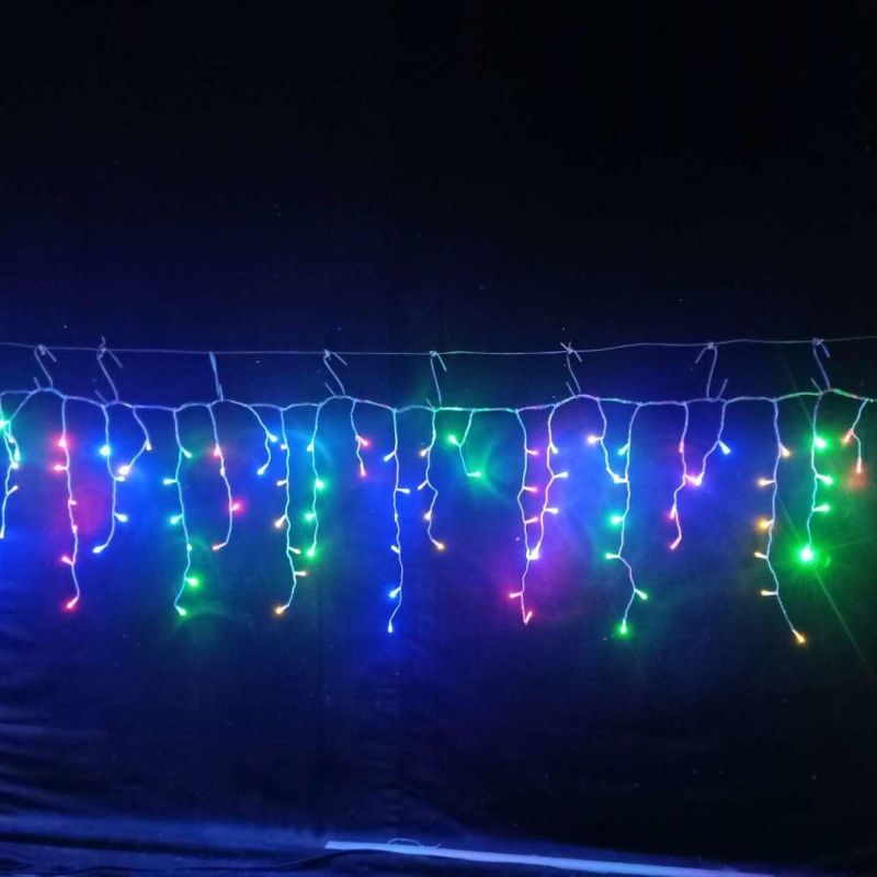 Decorative Light Festival Light Outdoor Lighting Multi Colorled Icicle Lights
