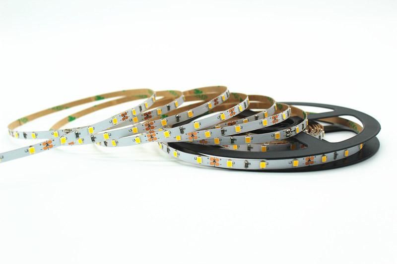 60LED White 12V LED Strip Lights Tape Waterproof SMD 2835 Flexible LED Rope Light