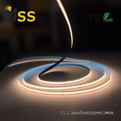 Ra 90 Free Dots Flexible LED Strip with COB Fob Chips
