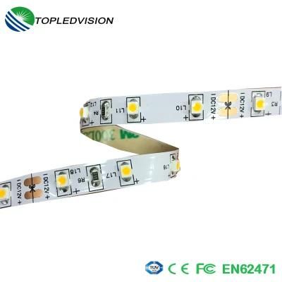 2years Warranty 60LEDs 4.8W/M 3528 LED Strip Lighting Indoor Outdoor