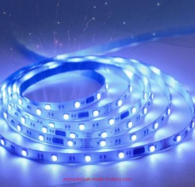 24V 1200mA 60PCS/M 2oz Double Sided Copper Circuit Board SMD5050 RGB LED Light Strip