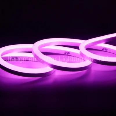 Holiday Christmas Wedding Party Decoration Mini Size 8*16mm DC24V Flexible SMD LED Neon Flex Waterproof Pink Color