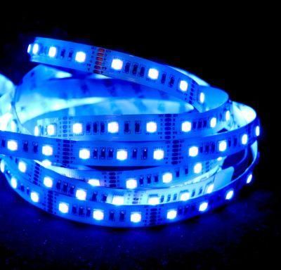 3 Years Warranty DC24V Digital Rgbww/RGB+CCT Five Chips 5 Colors 48LEDs/M IC Smart LED Flexible Strip