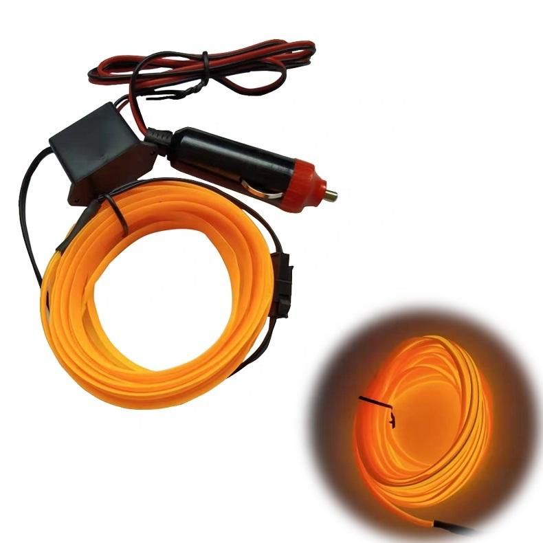 Custom Colorful EL Cold Light Wire Strip for Car Decoration