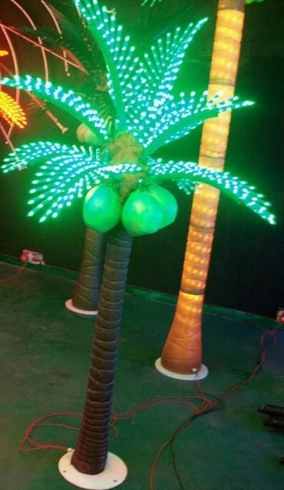 Yaye CE & RoHS Approval Outdoor LED Palm Tree Lights/Outdoor LED Palm Tree with 2 Years Warranty