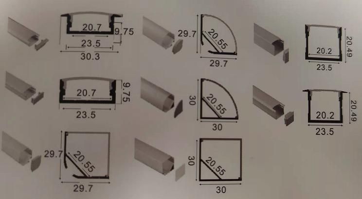 SMD LED Strip Light 5050 120LEDs/M DC24V for Backlight