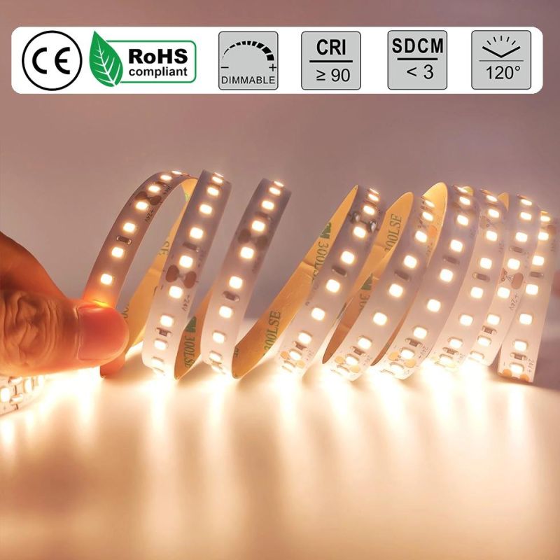 High CRI 95 LED Strip Light 335 3528 5050 5630 5730 2835 30LEDs 60LEDs IP65 Cool White for Foods Refresh
