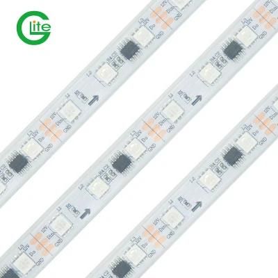 High Quality Ws2811 RGB Pixel LED Light 30LED/M Waterproof IP67 Silicone Tube Strip Outdoor Strip