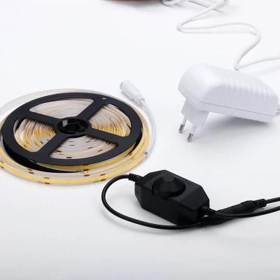 New 220V COB Strip Light Ra90 80 3000K 6000K No Spot COB Strip Light for Indoor Christmas