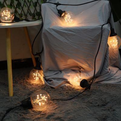 LED Decorative Outdoor Globe 12FT G125 Waterproof String Light