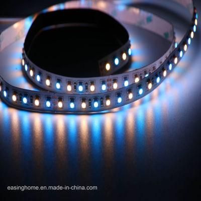 Hot RGB LED Strip 12VDC/24VDC 120LED/M 5050 SMD LED Specifications Decorative Lighting LED 5 Chips Five Colors in 1 LED Rigid Rope/Tape Light