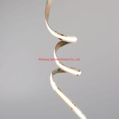 IP65 Waterproof Seamless Light UL CE DC24V 6500K CRI&gt;90 3step 10W COB LED Strip