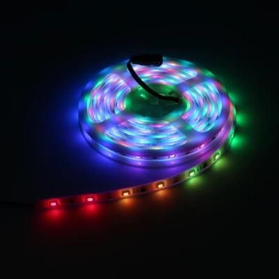 High Quality Flexible Digital SMD5050 IP67 Waterproof RGB Strip Pixel Light