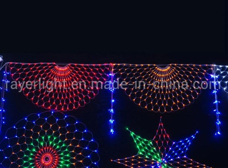 Christmas Lights Decoration Semi Sphere LED Net Lights