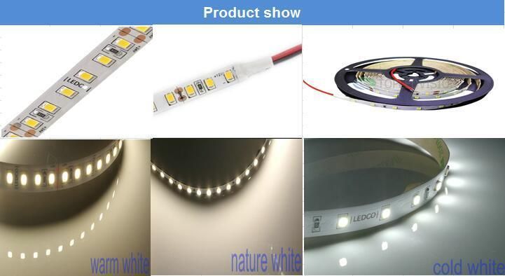 Waterproof 2835 LED Strip Light 12V DC with Lm-80