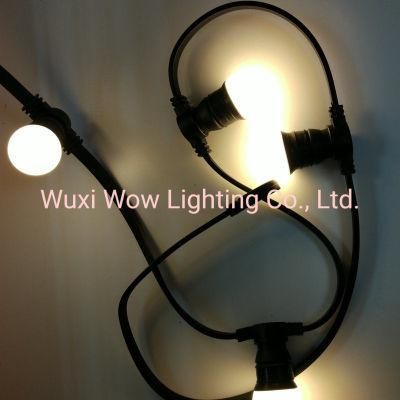 E27/B22 Garland String Light E27 Garland LED Belt Light E27 Globe String Lights Extendable Festoon Harness