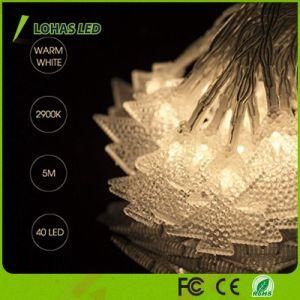 1.5W 40 LED Christmas Tree Fairy Lights Warm White 2900K USB Base 16FT/5m LED String Light for Decoration Light Wedding Party